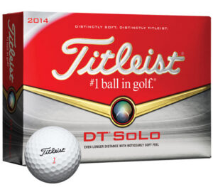 Titleist DT Solo Golf Balls, Set of 2 Boxes