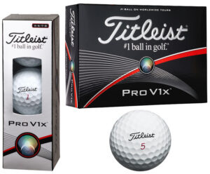Titleist ProV1x Golf Balls, Box of 1 Dozen