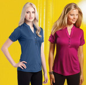 Ogio “Gaze” Henley, Women’s Top